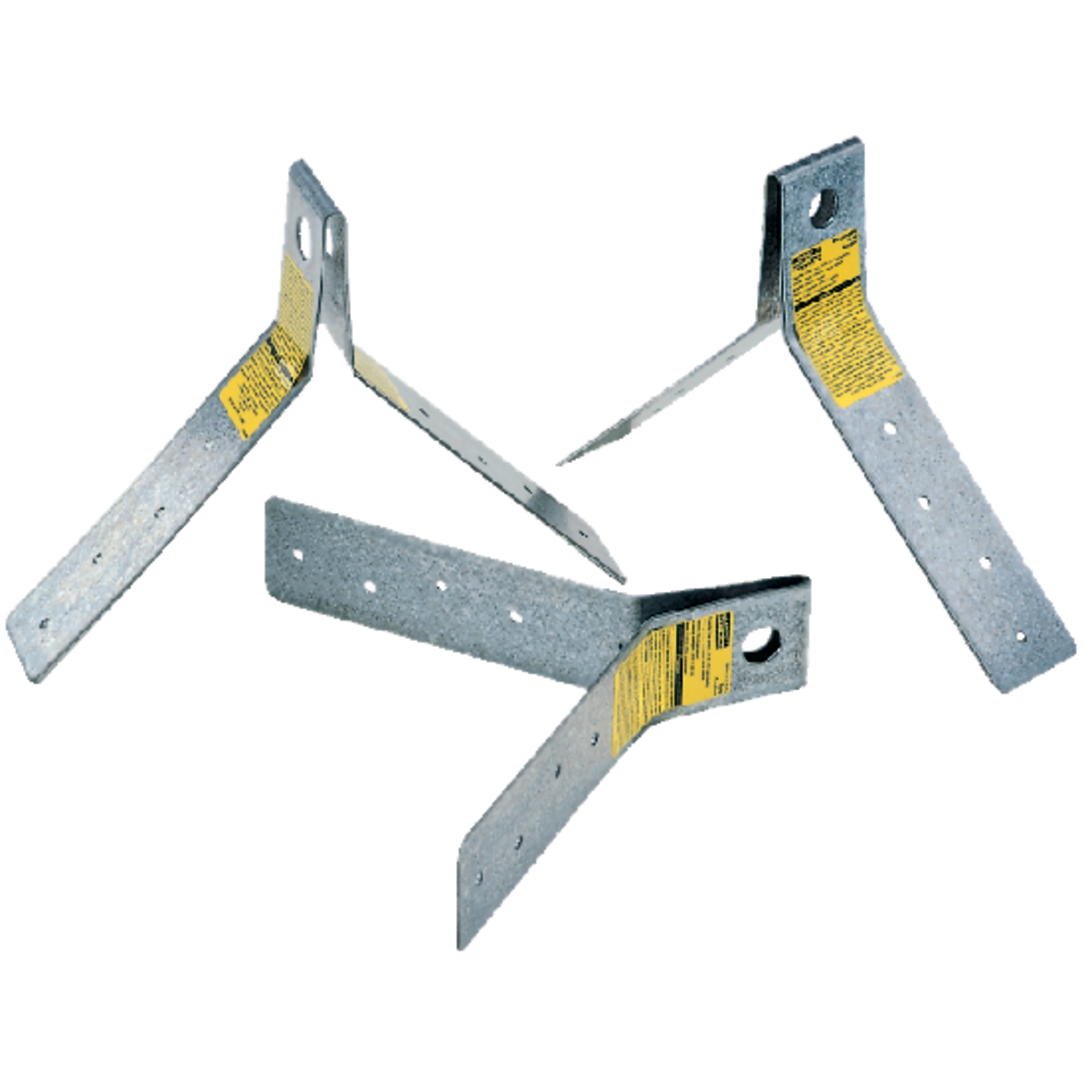 Temporary roof anchor, 3-pack